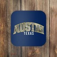Austin Texas College Font Coaster thumb 0