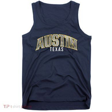 Austin Texas College Font Tank Top