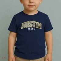 Austin Texas College Font Toddler T-Shirt thumb 2