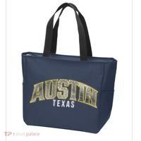 Austin Texas College Font Tote Bag thumb 3