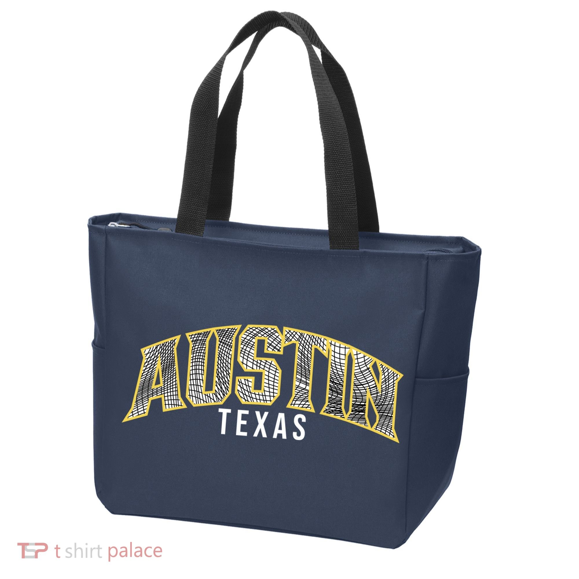 Austin Texas College Font Tote Bag