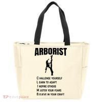 Arborist Tree Climber Lumberjack Tote Bag thumb 0