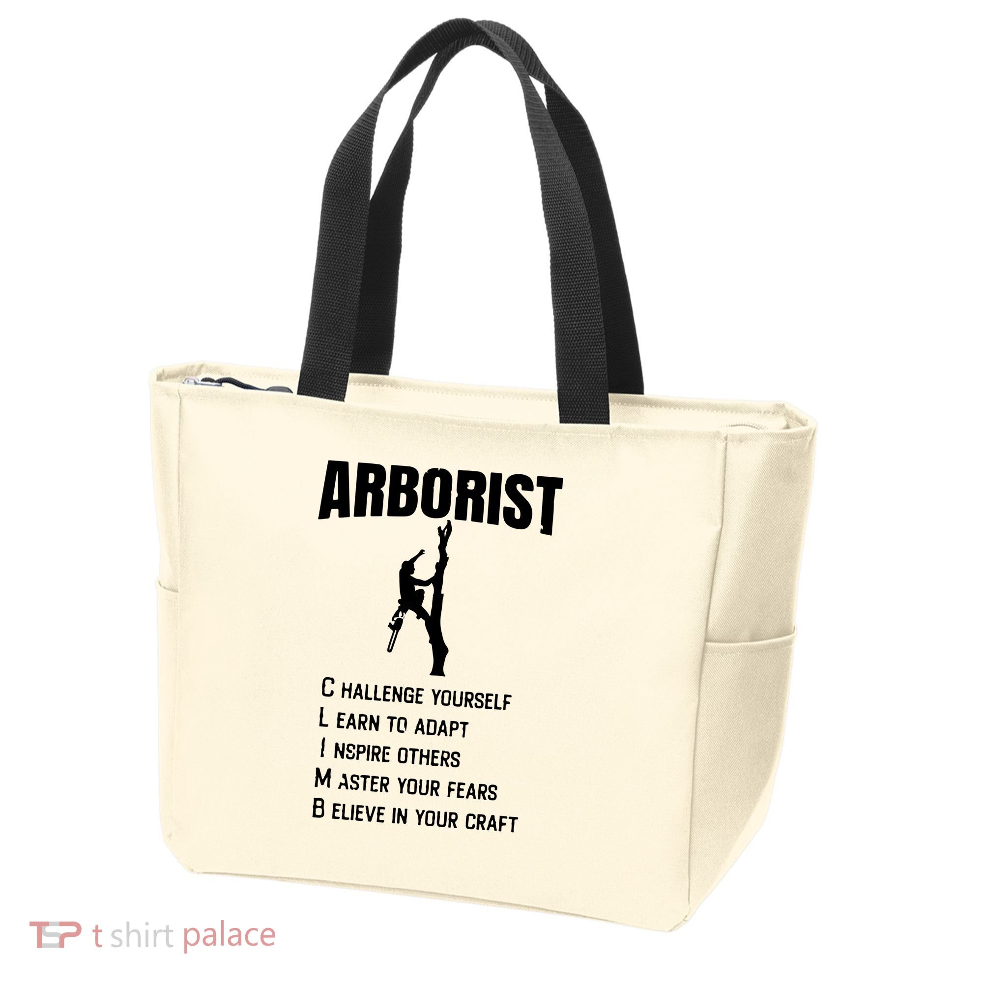 Arborist Tree Climber Lumberjack Tote Bag