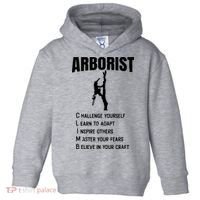 Arborist Tree Climber Lumberjack Toddler Hoodie thumb 0