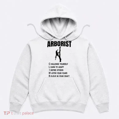 Arborist Tree Climber Lumberjack Hoodie