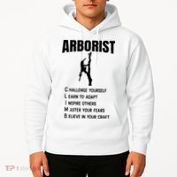Arborist Tree Climber Lumberjack Hoodie thumb 2