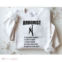 Arborist Tree Climber Lumberjack Sweatshirt thumb 2