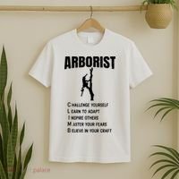 Arborist Tree Climber Lumberjack T-Shirt thumb 2