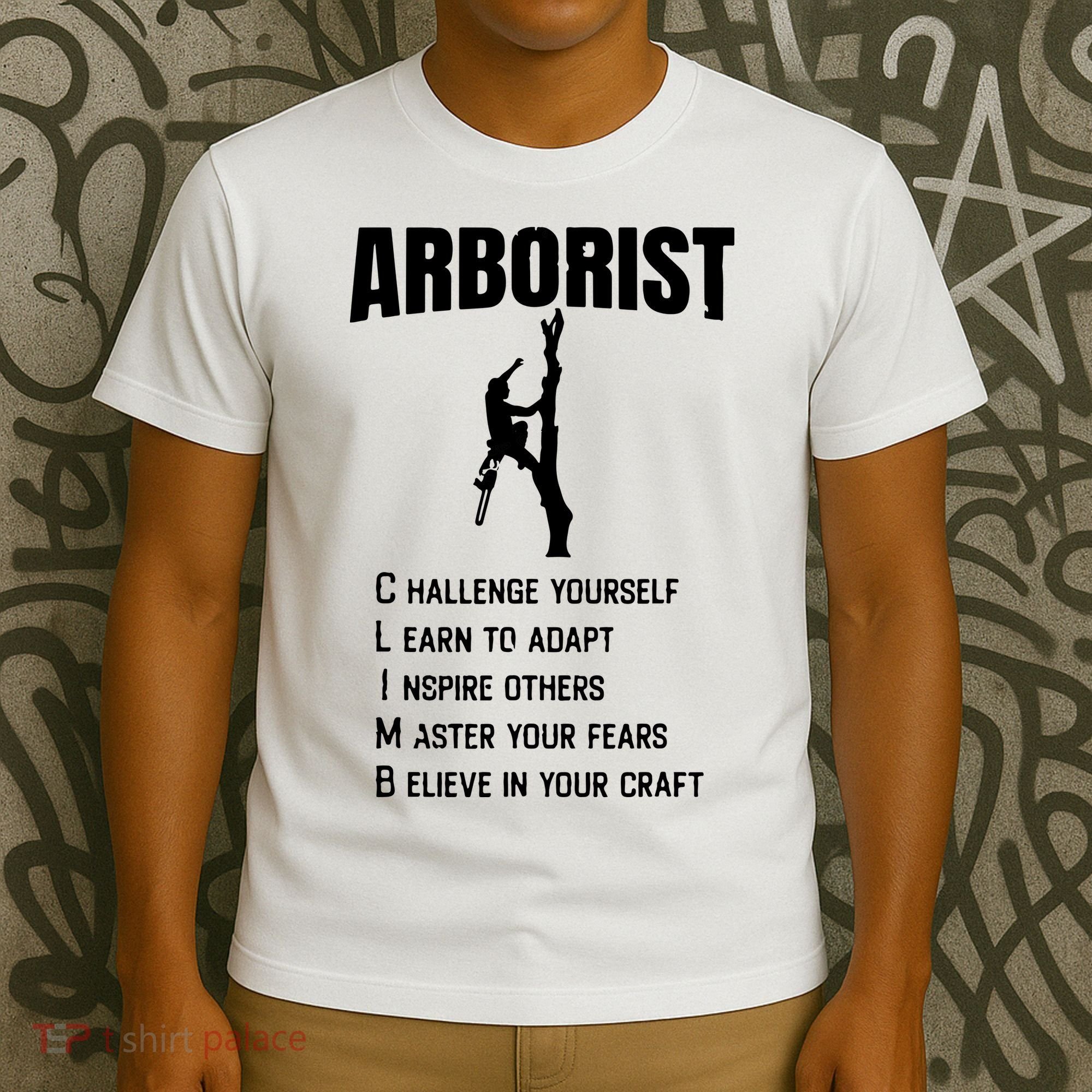 Arborist Tree Climber Lumberjack T-Shirt