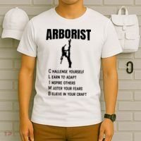 Arborist Tree Climber Lumberjack T-Shirt thumb 6