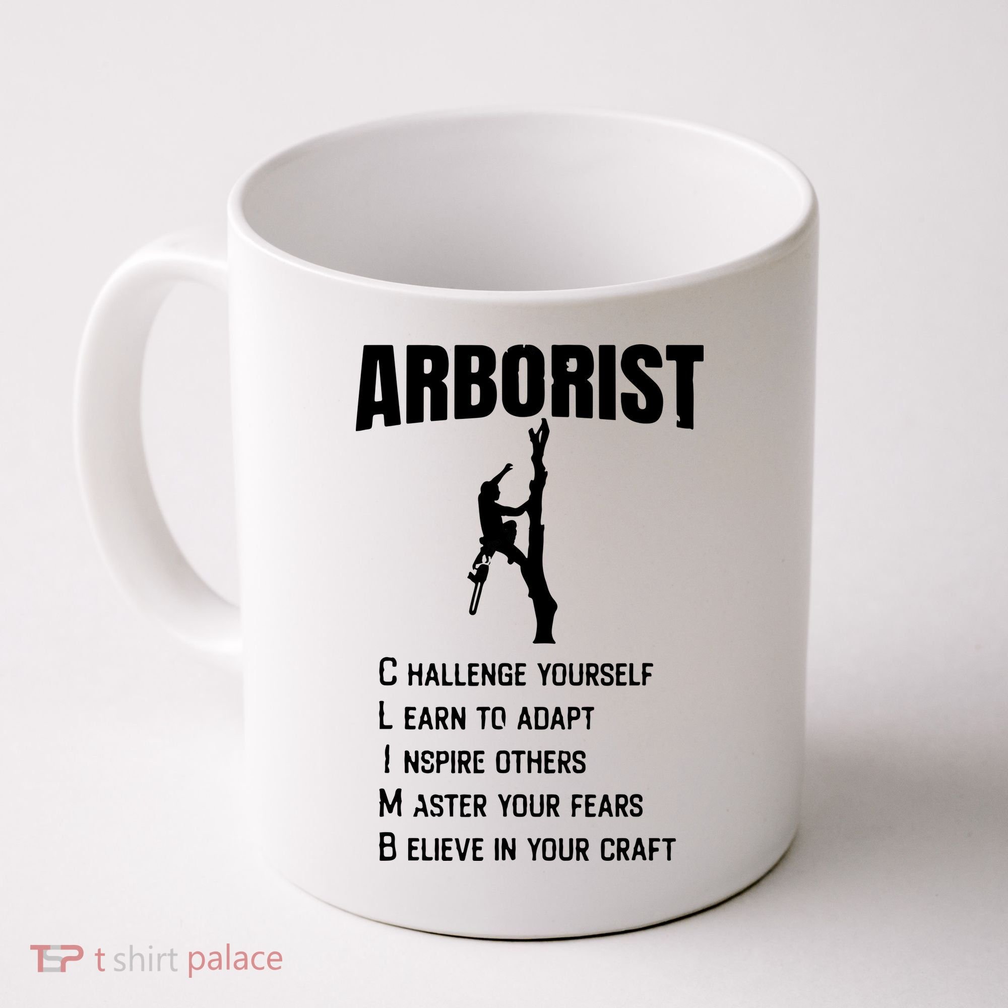 Arborist Tree Climber Lumberjack Coffee Mug