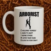 Arborist Tree Climber Lumberjack Coffee Mug thumb 2