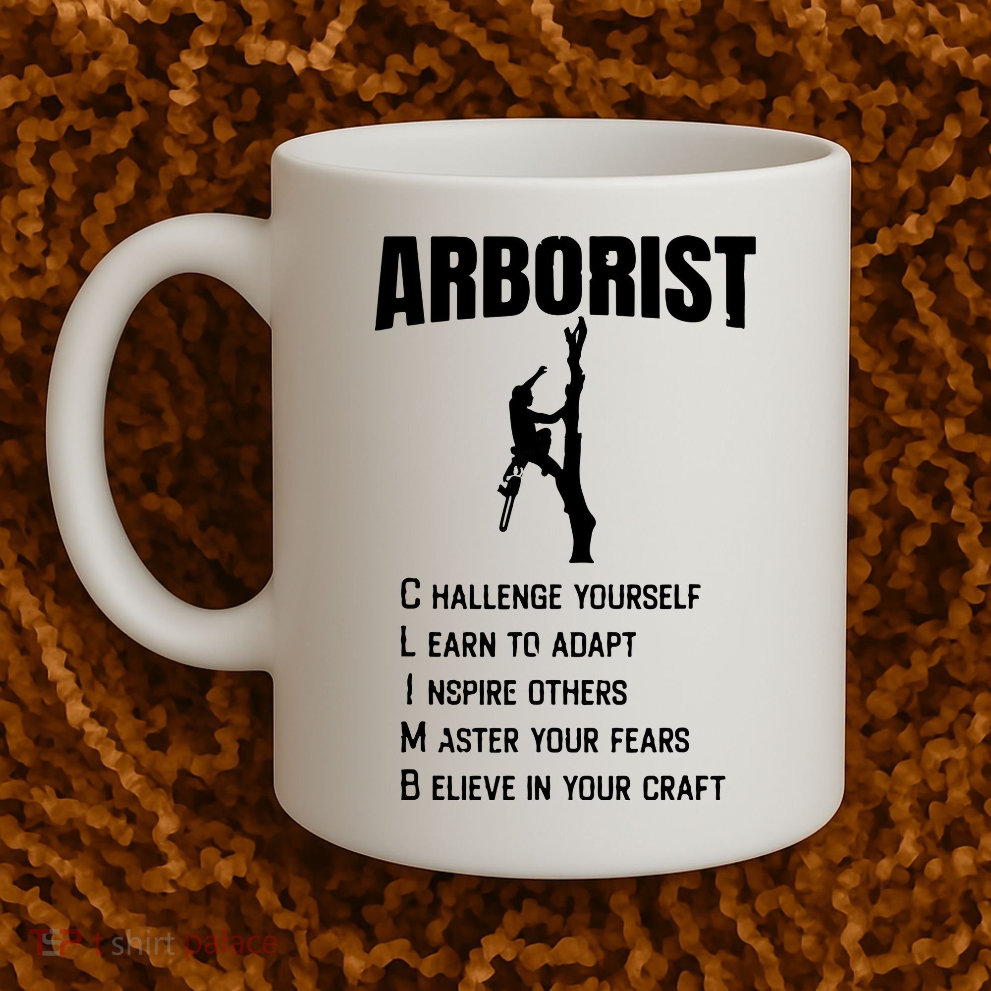 Arborist Tree Climber Lumberjack Coffee Mug