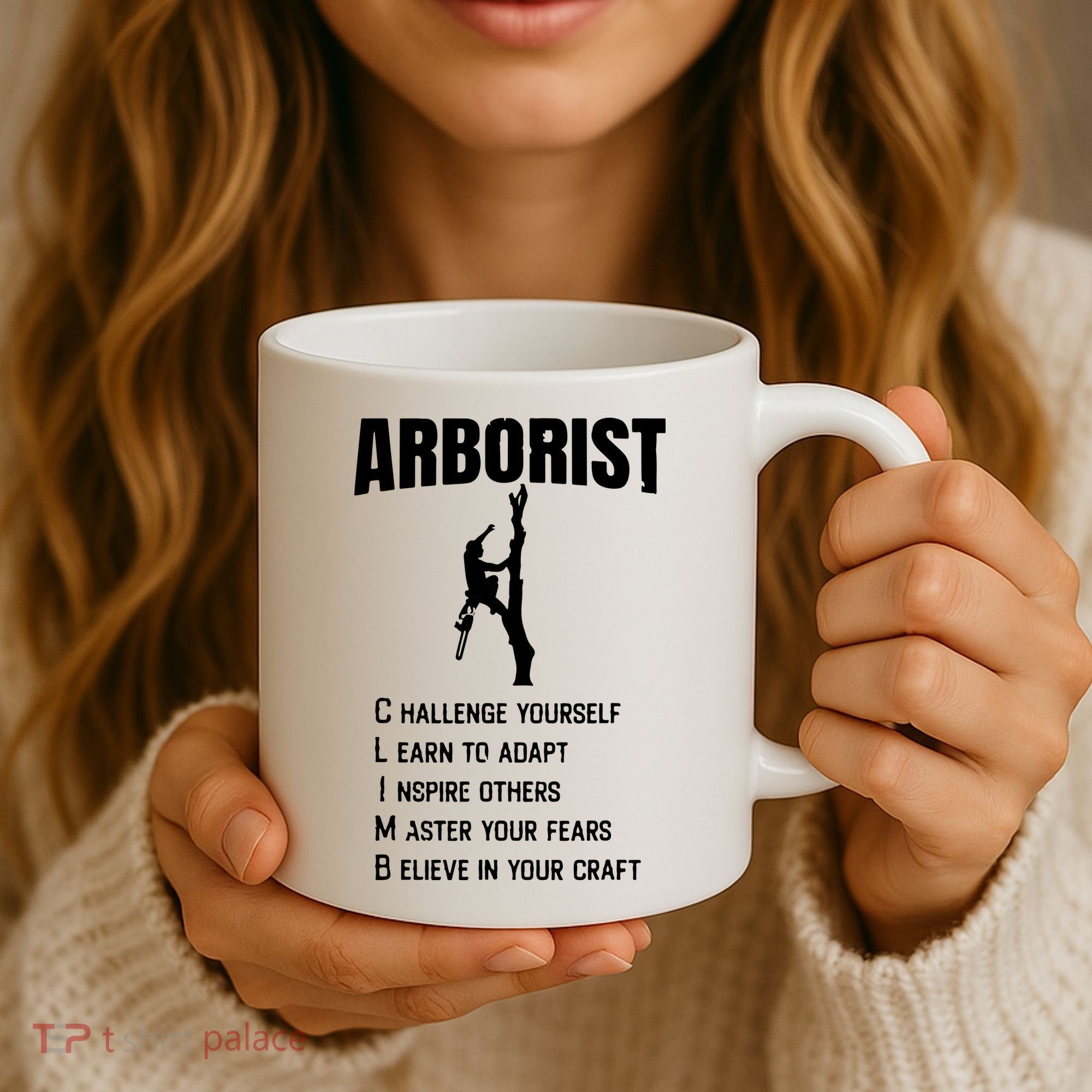 Arborist Tree Climber Lumberjack Coffee Mug