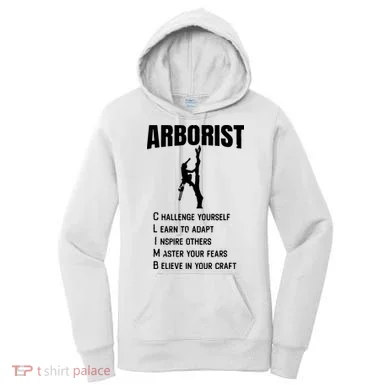 Arborist Tree Climber Lumberjack Women's Hoodie