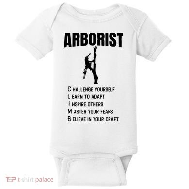 Arborist Tree Climber Lumberjack Baby Bodysuit