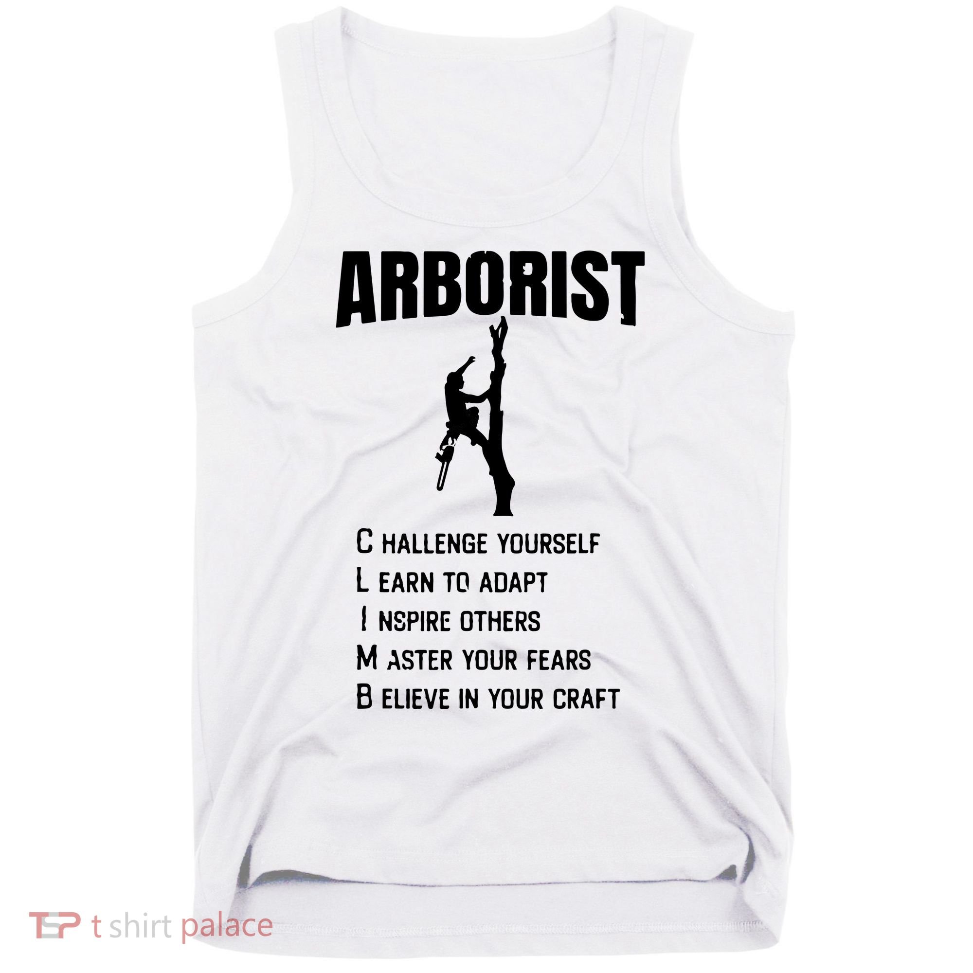 Arborist Tree Climber Lumberjack Tank Top