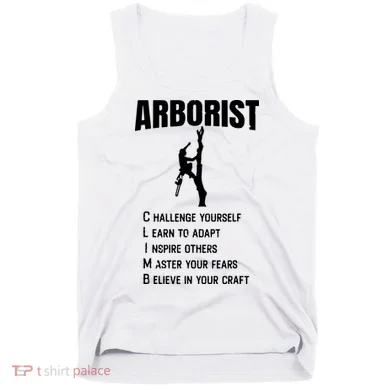 Arborist Tree Climber Lumberjack Tank Top
