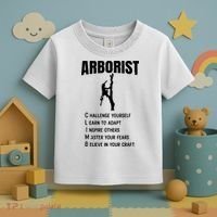 Arborist Tree Climber Lumberjack Toddler T-Shirt thumb 3
