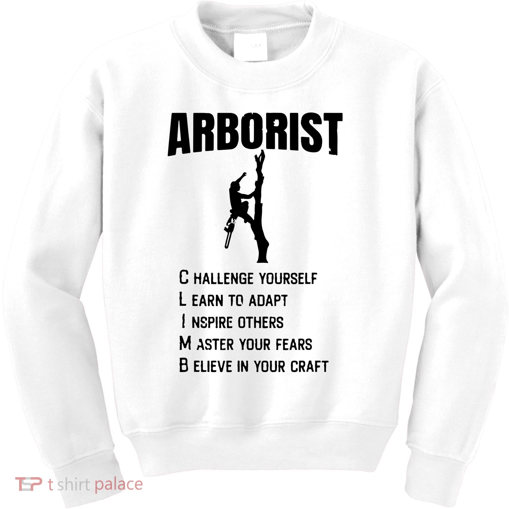 Arborist Tree Climber Lumberjack Kids Sweatshirt