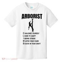 Arborist Tree Climber Lumberjack Kids T-Shirt thumb 0