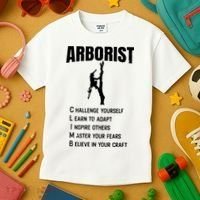Arborist Tree Climber Lumberjack Kids T-Shirt thumb 3