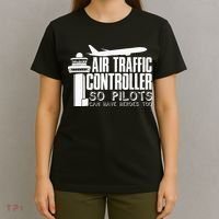 Air Traffic Controller Joke Pilot Saying Flight Control T-Shirt thumb 4