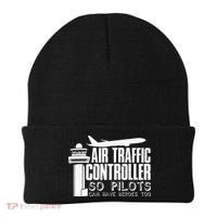 Air Traffic Controller Joke Pilot Saying Flight Control Beanie thumb 0