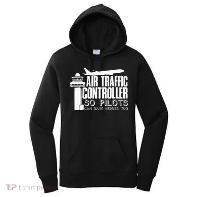 Air Traffic Controller Joke Pilot Saying Flight Control Women's Hoodie