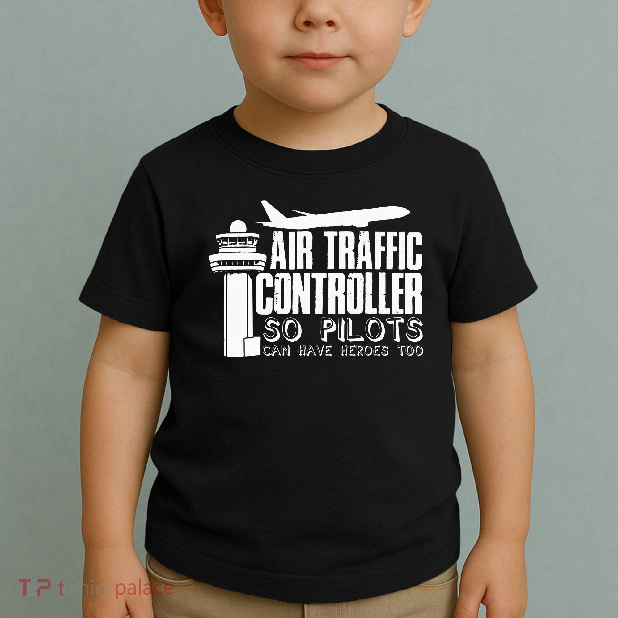Air Traffic Controller Joke Pilot Saying Flight Control Toddler T-Shirt