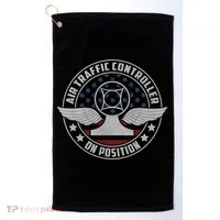 Air Traffic Controller Us Military Gift Golf Towel thumb 0
