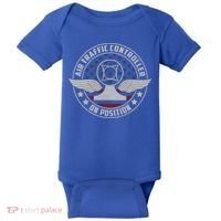 Air Traffic Controller Us Military Gift Baby Bodysuit thumb 0