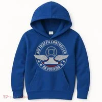 Air Traffic Controller Us Military Gift Kids Hoodie thumb 0