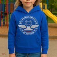 Air Traffic Controller Us Military Gift Kids Hoodie thumb 3