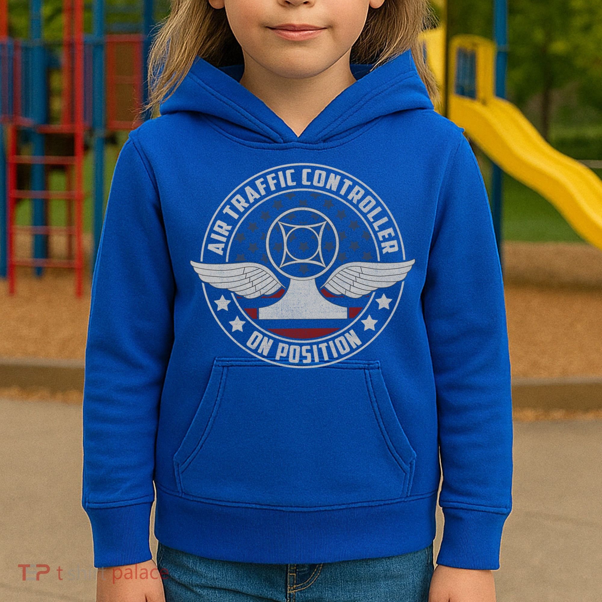 Air Traffic Controller Us Military Gift Kids Hoodie