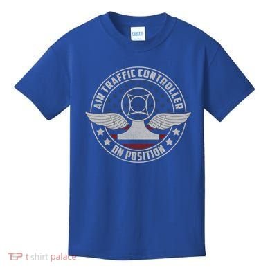 Air Traffic Controller Us Military Gift Kids T-Shirt