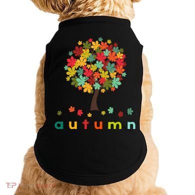 Autumn Tree Colorful Festive Doggie Tank