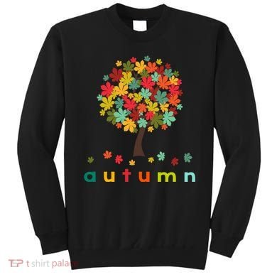Autumn Tree Colorful Festive Sweatshirt