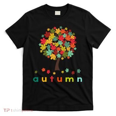 Autumn Tree Colorful Festive T-Shirt