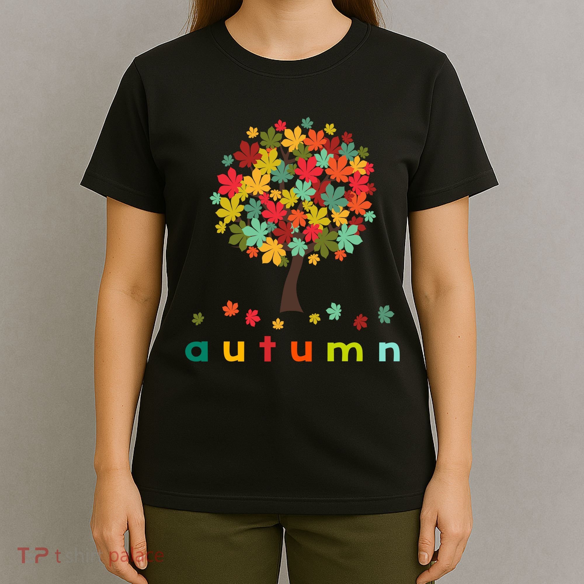 Autumn Tree Colorful Festive T-Shirt