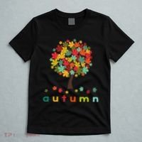 Autumn Tree Colorful Festive T-Shirt thumb 5