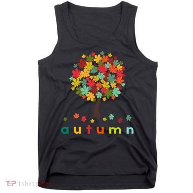 Autumn Tree Colorful Festive Tank Top