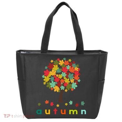 Autumn Tree Colorful Festive Tote Bag