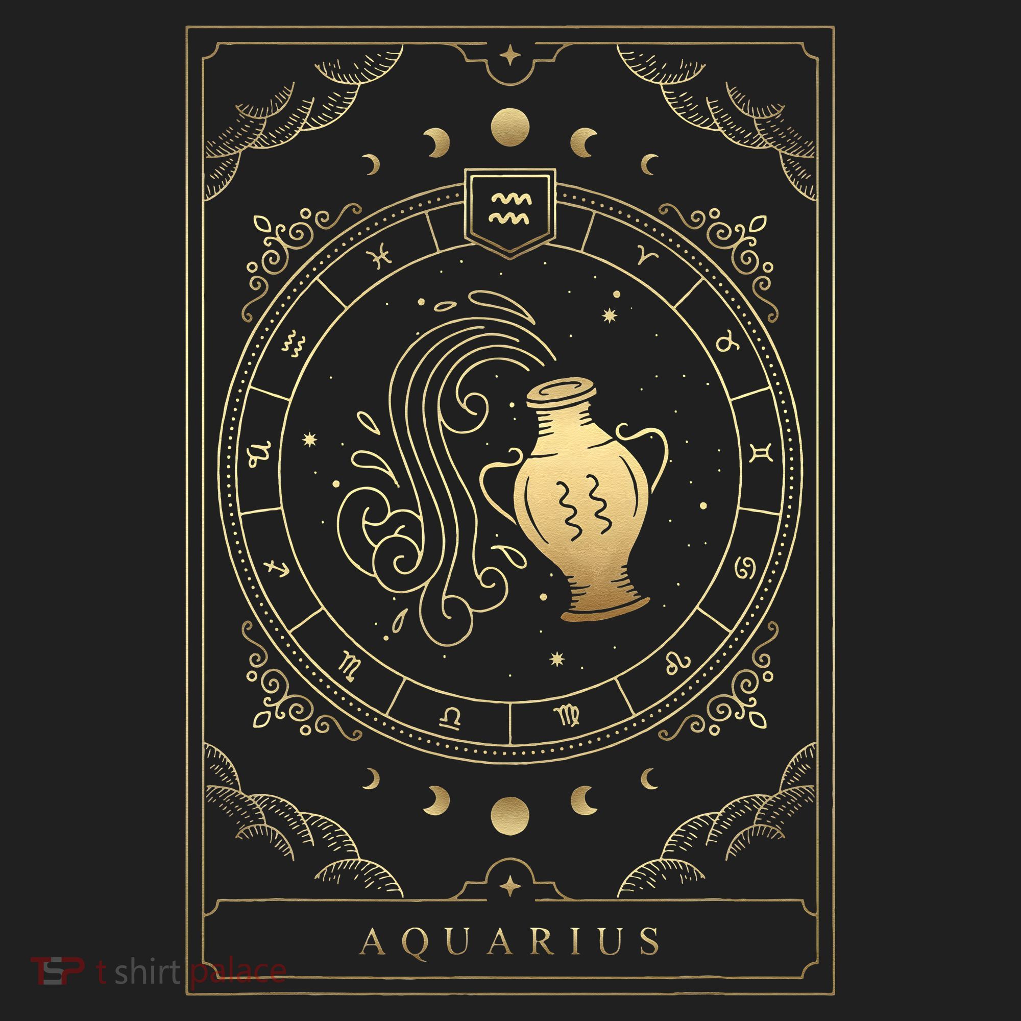 Aquarius Tarot Card Zodiac Women's Sweatshirt