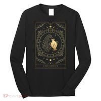 Aquarius Tarot Card Zodiac Long Sleeve Shirt thumb 0