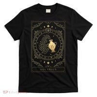 Aquarius Tarot Card Zodiac T-Shirt thumb 0