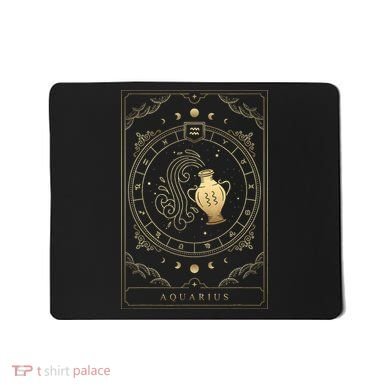 Aquarius Tarot Card Zodiac Mousepad