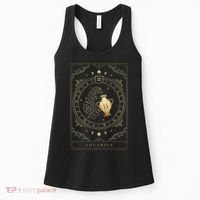 Aquarius Tarot Card Zodiac Women's Tank Top thumb 0