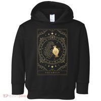 Aquarius Tarot Card Zodiac Toddler Hoodie thumb 0