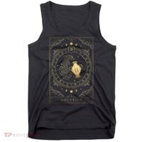 Aquarius Tarot Card Zodiac Tank Top thumb 0